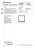 Panel frame M-4-A1 (MasterVision series 4)